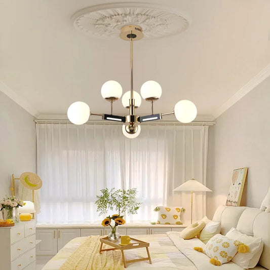 Lámpara de Techo Estilo Nórdico, Lámpara de Luz para Cocina, Dormitorio, Sala de Estar, Decoración LED para el Hogar, Lámpara de Lujo, Iluminación Interior