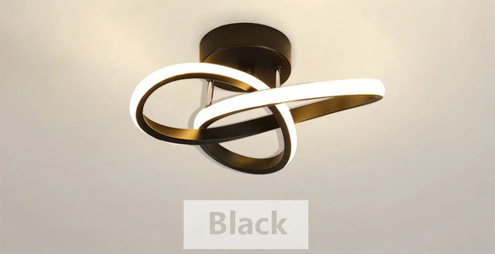 Lámpara de techo LED moderna, lámparas Led para pasillo, escalera, balcón, guardarropa, entrada, pasillo de Hotel, decoración del hogar, brillo de iluminación Led