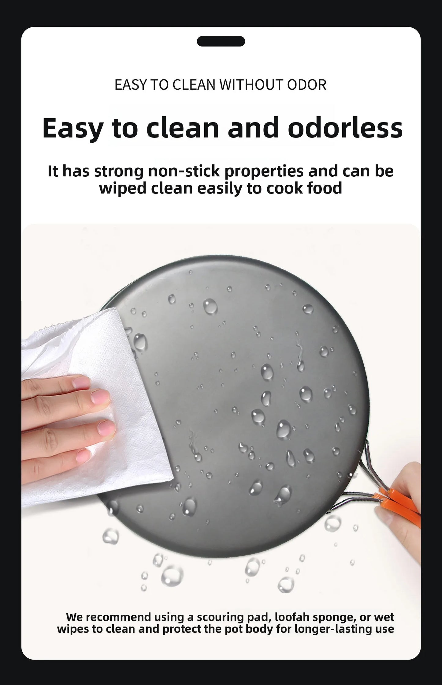 Juego de utensilios de cocina para acampar, juego de utensilios de cocina ultraligeros de aluminio, juego de utensilios de cocina portátiles para viaje con bolsa de almacenamiento