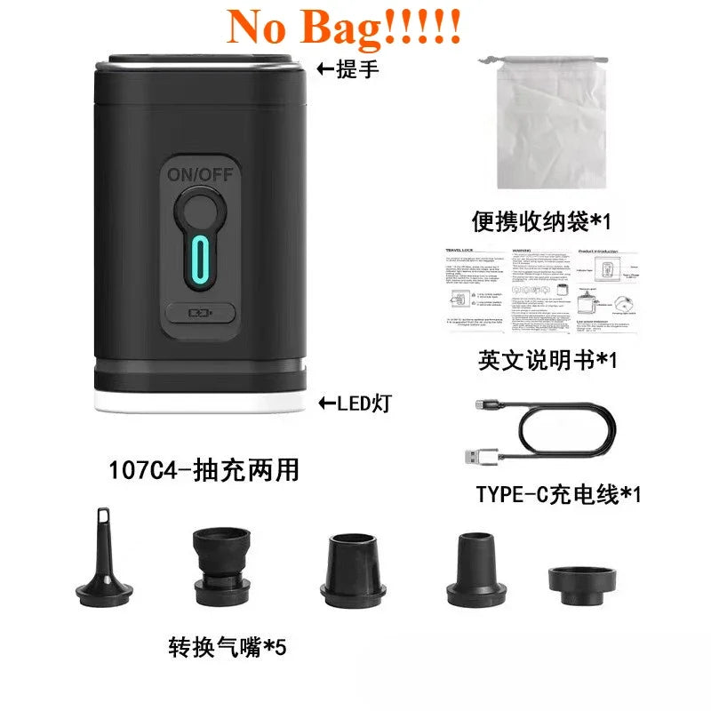 Mochila de compresión al vacío para hombre, mochila para ordenador portátil, mochila de viaje al vacío para senderismo, mochila Ryanair, bolsa de cabina de 46x30x20