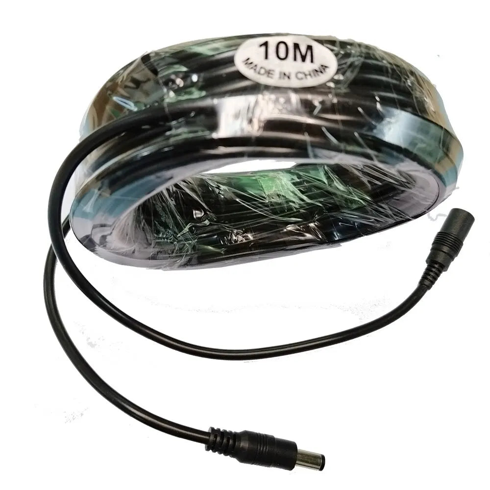 10M/5M 5,5mm * 2,1mm conector de alimentación CC Cable de extensión adaptador Jack Cable DC hembra macho extensión enchufe externo