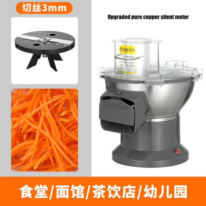 Electric potatoes French fries chips cutter Slicer carrot dicing machine shredding grater machine Ham Granulator food processor