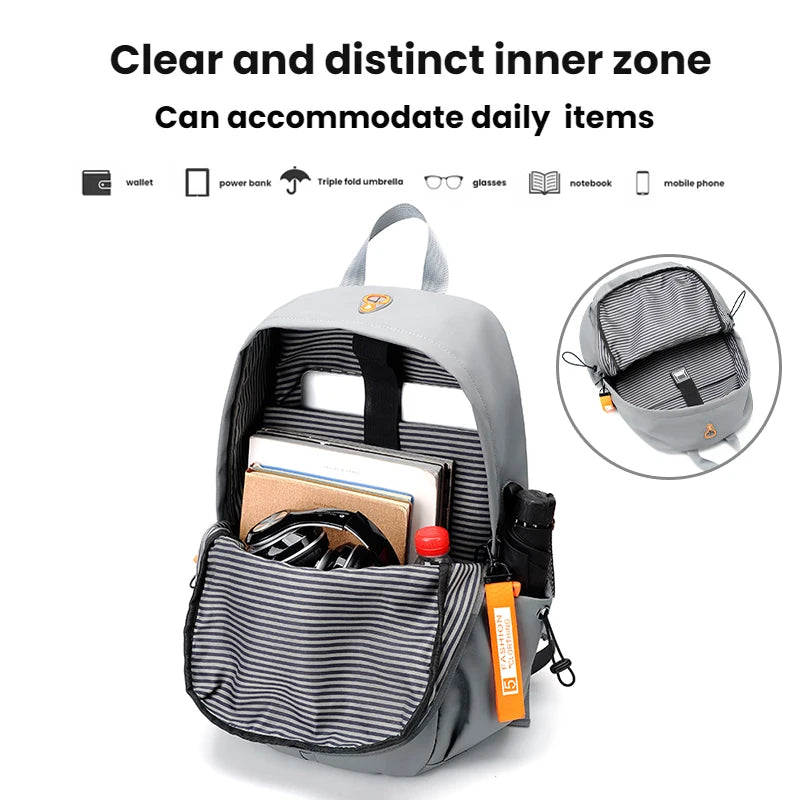 Mochila multifuncional de moda, gran capacidad, mochila de viaje informal, mochila para ordenador de negocios, mochila universitaria