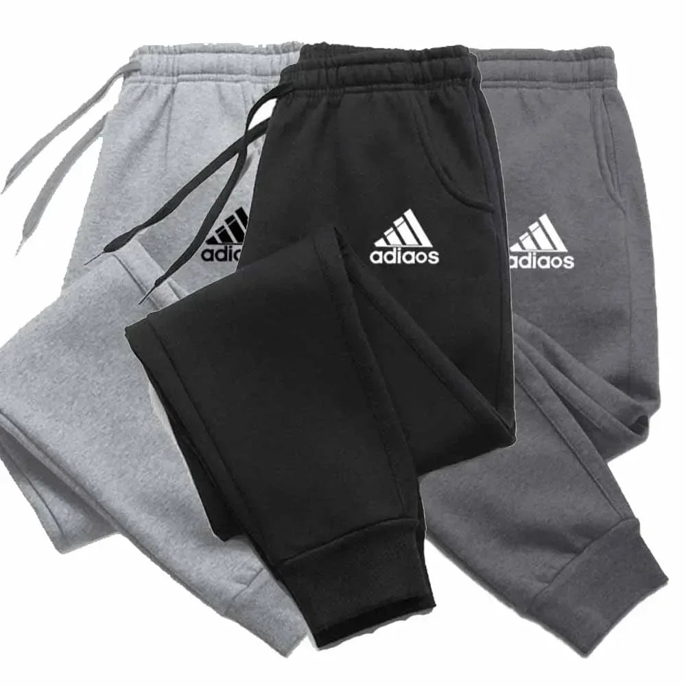 2025 primavera y otoño pantalones estampados de moda para hombres pantalones deportivos casuales pantalones para correr pantalones deportivos de Fitness S-3XL