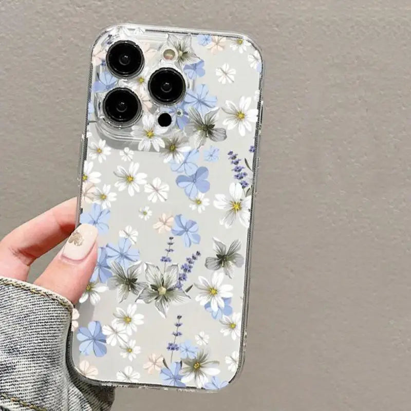 Funda de teléfono con forma de mariposa y flor para Realme C53 C55 C67 C63 C33 C30 C35 C51 C21Y C25Y C20 C15 C21 8i 9i 9 10 12 Pro Plus 8 5G