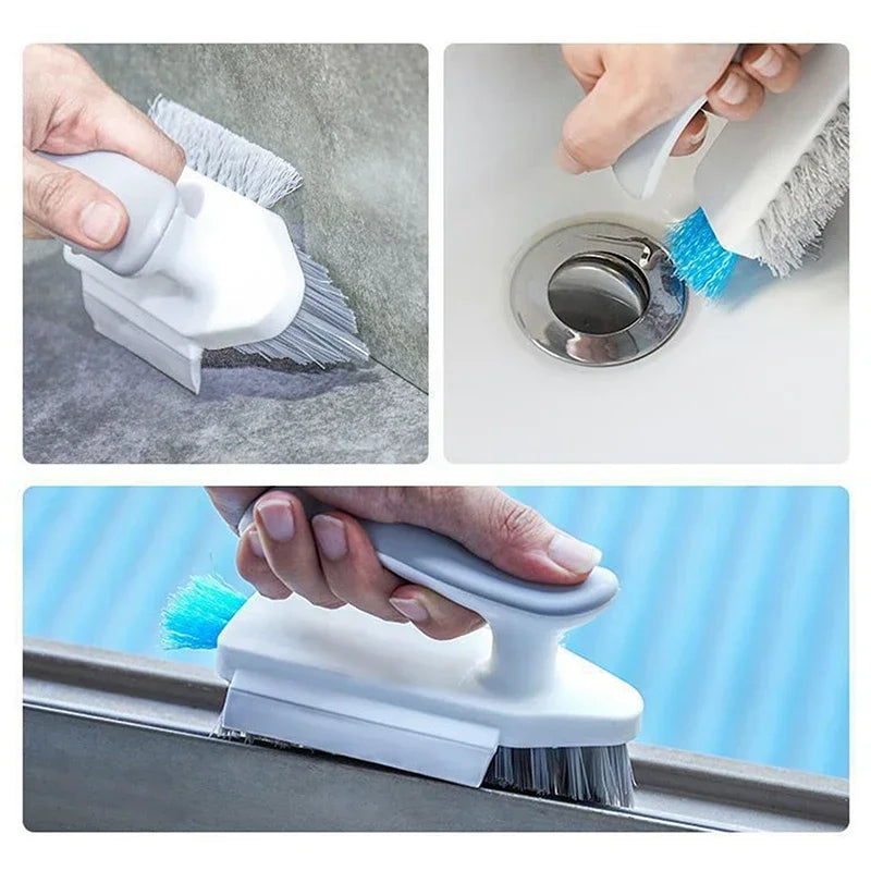 Cosas útiles para utensilios de cocina, herramientas de limpieza, herramienta 4 en 1, jabonera y cepillo para suelo de azulejos de cerámica, suministros de baño, bañera para el hogar