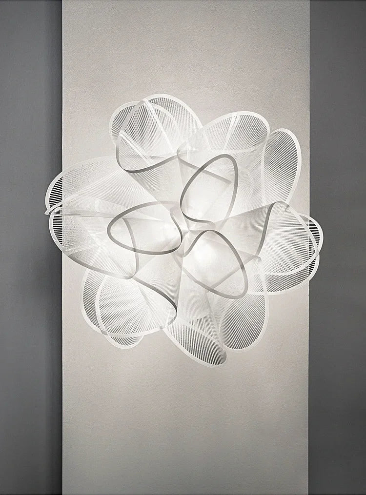 Lámparas de techo clásicas nórdicas, lámpara de diseño moderno de PVC en blanco y negro, iluminación para decoración del hogar y dormitorio, luces colgantes LED para comedor