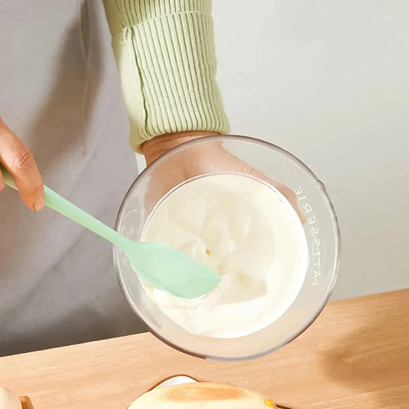 Espátula multifuncional de silicona para pastel, espátula antiadherente resistente al calor para hornear, herramienta de cepillo para molde de pastelería de cocina de calidad alimentaria