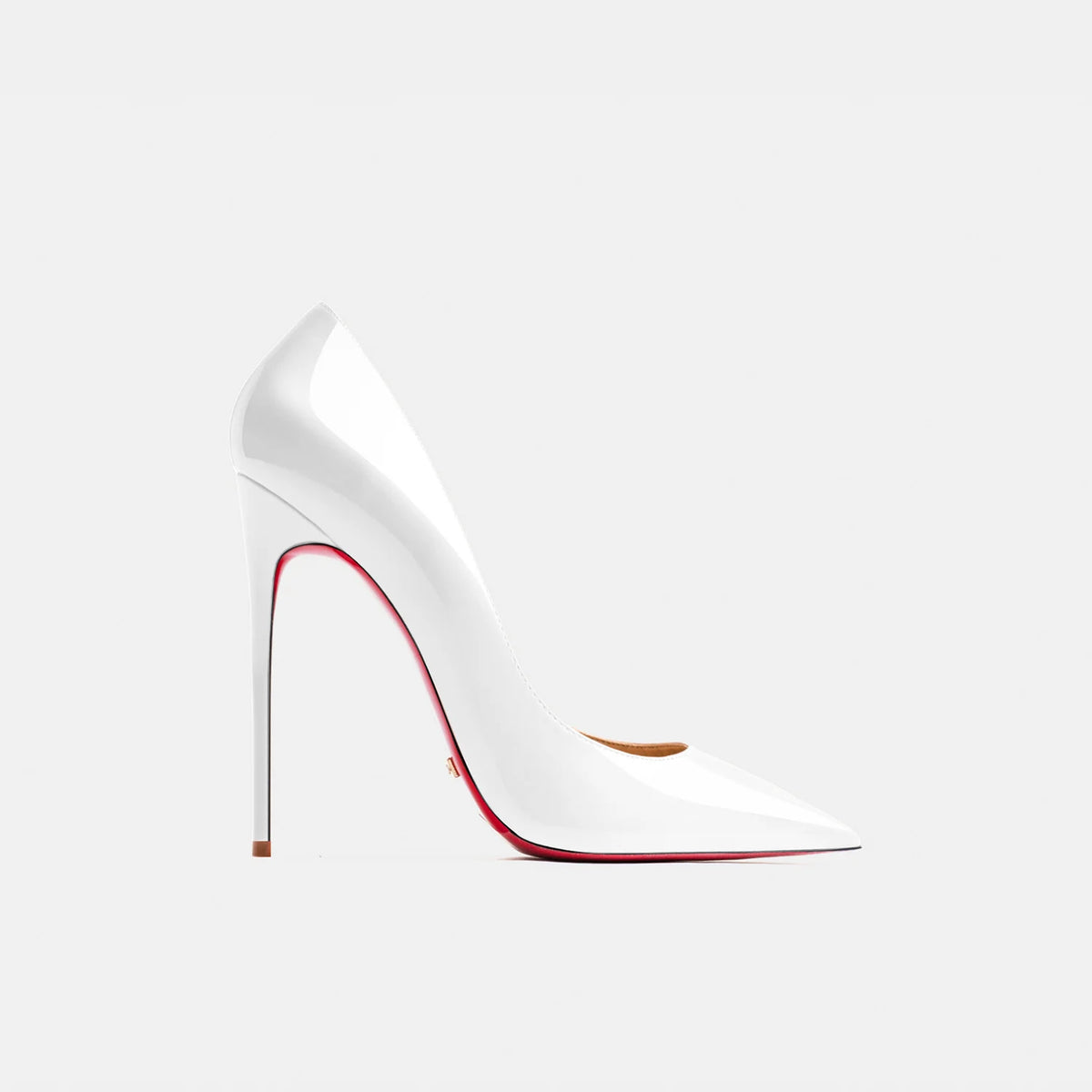 Zapatos de Tacón para Mujer 2026, Tacones de Cuero de Marca de Lujo, Zapatos de Tacón Alto con Punta en Pico y Suela Roja, Elegantes Stilettos para Damas, Zapatos de Fiesta
