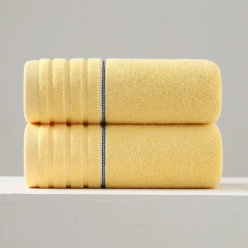 Toalla de Algodón Puro Apta para Uso Doméstico, Absorbe Agua y se Seca Rápidamente, Hermosa y Duradera, Toalla de Ducha Suave