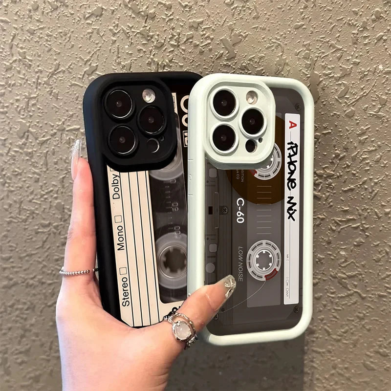Funda de teléfono suave de silicona con patrón de cinta de la suerte para Xiaomi Redmi 13C 14C 13 12 4G Redmi Note 14 13 12 11 Pro Plus 5G 12S 11S