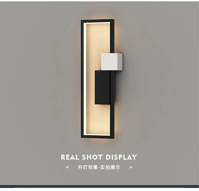 Lámparas de pared LED modernas para sala de estar, estudio, dormitorio, mesita de noche, pasillo, escaleras, decoración del hogar, accesorios de iluminación interior