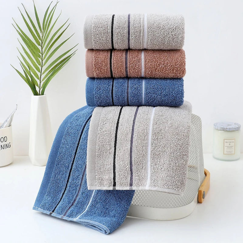Paquete de 1 Toalla Absorbente Suave de Primera Calidad - Adecuada para Uso Doméstico, Toallas de Baño y Toallas Faciales en una Variedad de Colores.