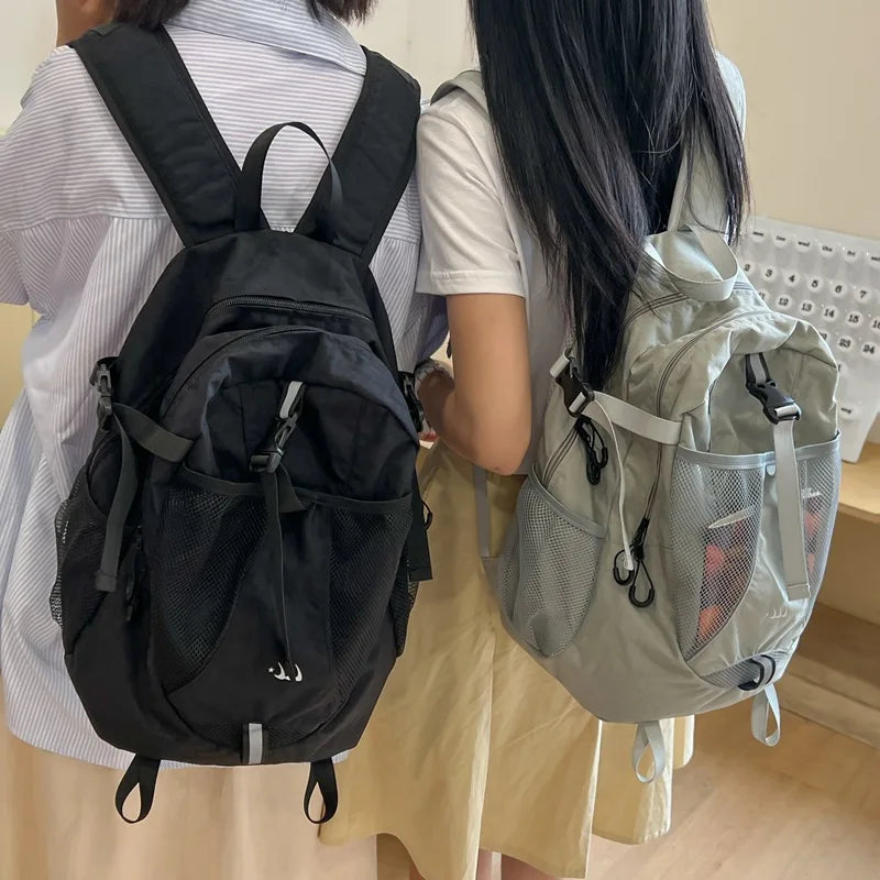 Mochilas para mujer, mochila escolar para estudiantes, mochila de gran capacidad, mochila japonesa, mochila de viaje para hombre, mochila para acampar, Рюкзак 가