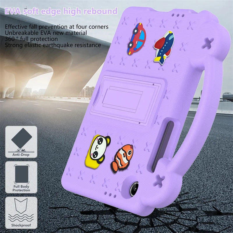 Funda bonita para tableta para niños Lenovo Tab One 8,7 "Funda de espuma EVA TB305FU Funda portátil a prueba de golpes Protector Capa