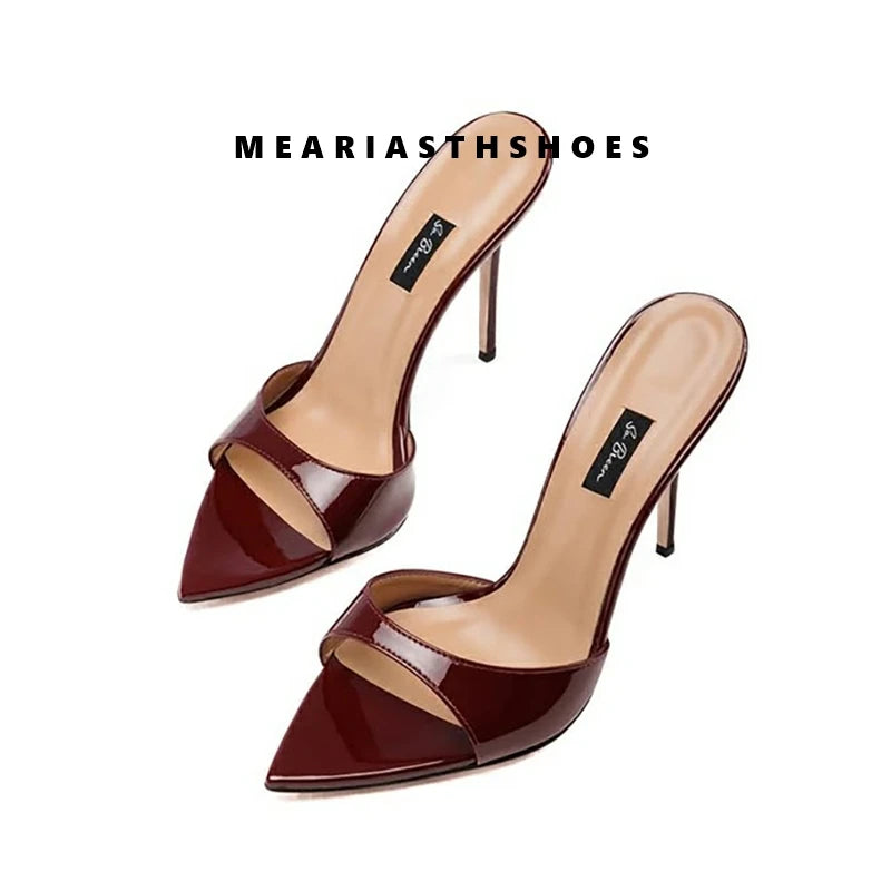 Sandalias de Tacón Súper Alto para Mujer, Nueva Moda Coreana 2026, Sandalias de Tacón de Aguja con Punta Abierta, Zapatos de Verano Sexys para Mujer