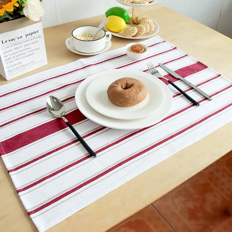 Paños de Cocina de Algodón, Paños de Tela a Rayas, Servilletas de Tela para el Hogar y la Cocina, Paños para Lavar Platos, Suministros para Restaurantes