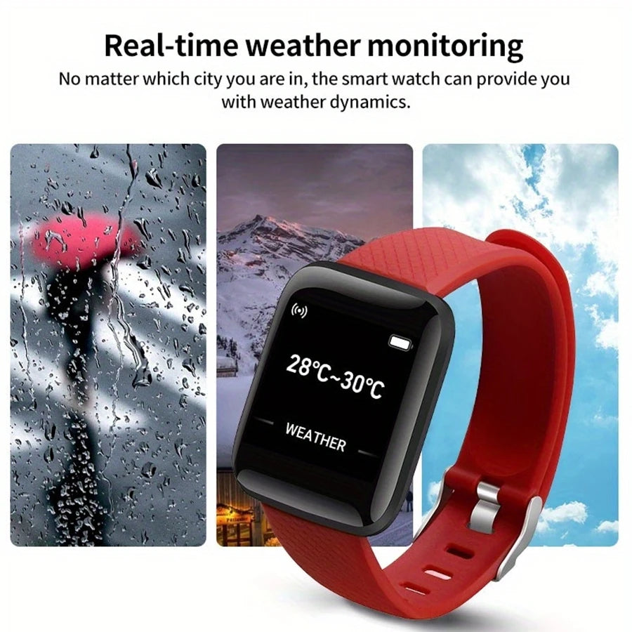 Smartwatch Fitness con Monitor de Salud