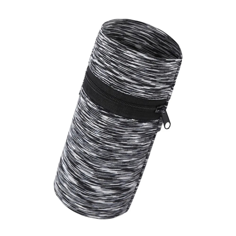 Bolsa de muñeca para correr con cremallera, bolsa ligera para tarjetas y llaves de teléfono, a prueba de sudor, para gimnasio, Fitness, deportes, brazalete para ciclismo