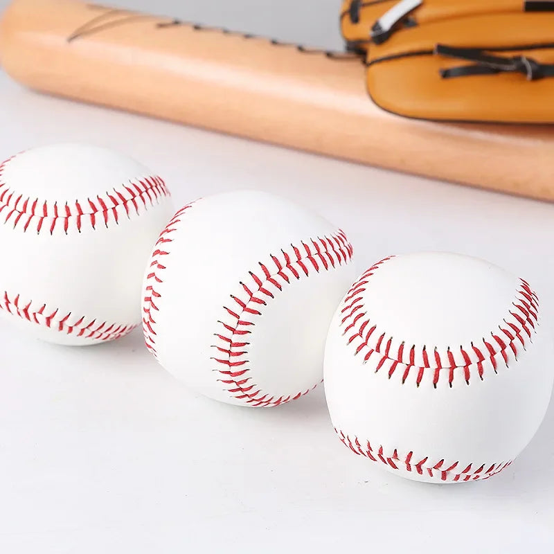 1 pieza de béisbol No. 9 Softbol Hardbol Softbol Craft Ball Productos deportivos Blanco Seguro Niños Hombres Béisbol Deportes Entrenamiento Estándar