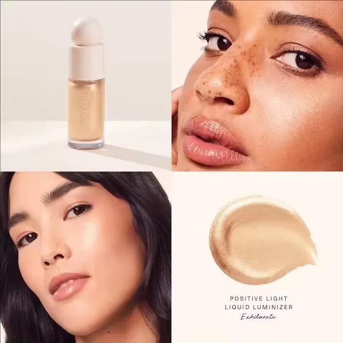Bronceador Facial Rare Beauty, Contorno Líquido Resistente al Agua, Base de Maquillaje Natural, Corrector en Barra, Cosmético