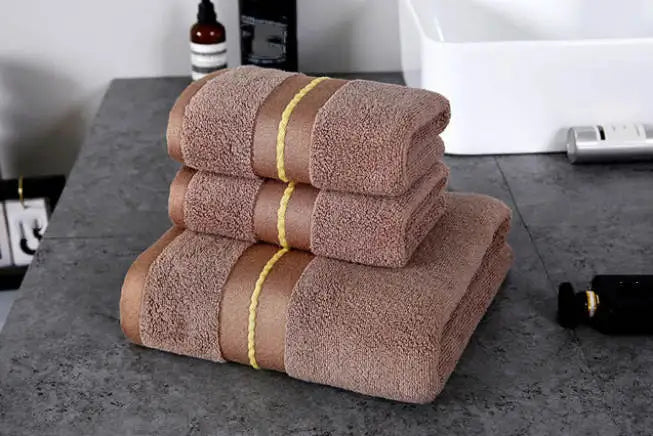 Toalla de algodón puro, toallas absorbentes para adultos, Color sólido, toalla de ducha de mano suave y absorbente para la cara, 34x74cm