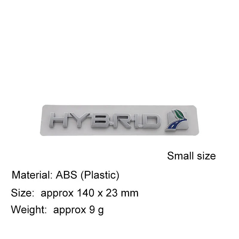 3D Premium hoja ecológica híbrida para Fusion ESCAPE c-max guardabarros de coche maletero capó trasero placa con nombre calcomanía emblema insignia pegatina