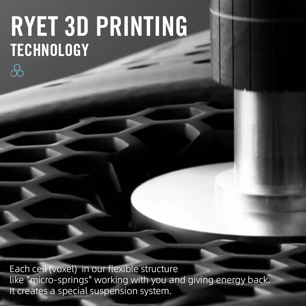 RYET-sillín de carbono para bicicleta con estampado 3D, 140mm, 142mm, superligero, para carreras de montaña, EVA, cojín para asiento de bicicleta, pieza de asiento para ciclismo
