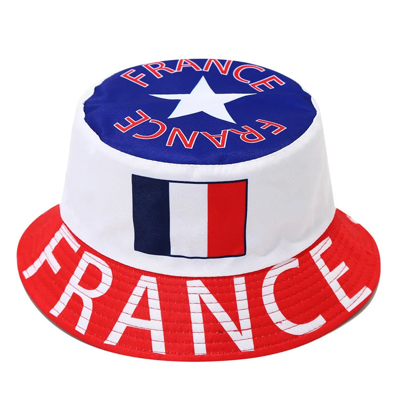 Sombrero de Pescador con Bandera Nacional de 2026 Países, Reversible, para Hombres y Mujeres, para Fiestas de Fútbol, Copa de Fútbol, para Aficionados al Fútbol