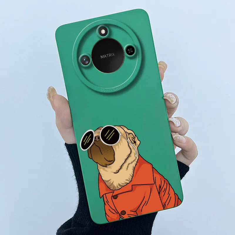 Para Honor X9C Funda de teléfono inteligente X9cSmart Funda de silicona suave dulce moda pintada dibujos animados niños niñas encantadora Funda trasera estampada