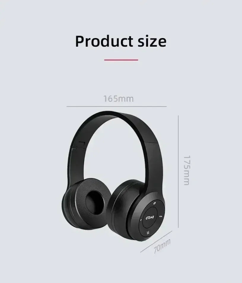 Auriculares Bluetooth Inalámbricos Plegables
