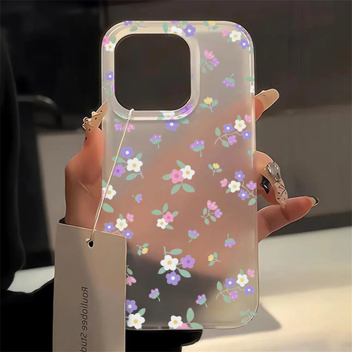 Funda mate de flores para iPhone 17, Fundas para iPhone 17 Air 16 Pro Max 12 14 11 13 15 Fundas, funda suave a prueba de golpes, parachoques de teléfono de leopardo
