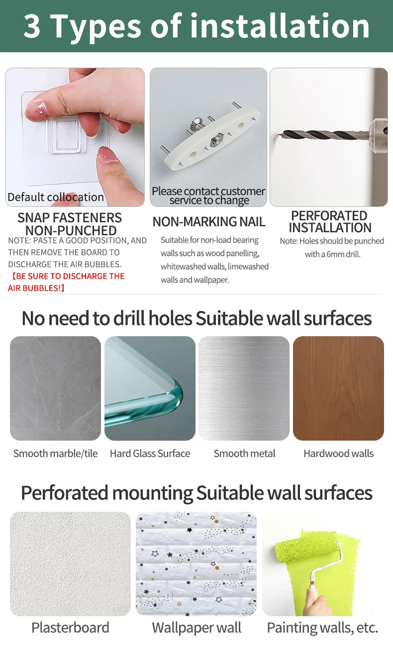 Kit organizador de pared combinado con tablero perforado DIY: paneles colgantes modulares, instalación sin perforaciones, ideal para exhibición de pared de habitaciones artesanales