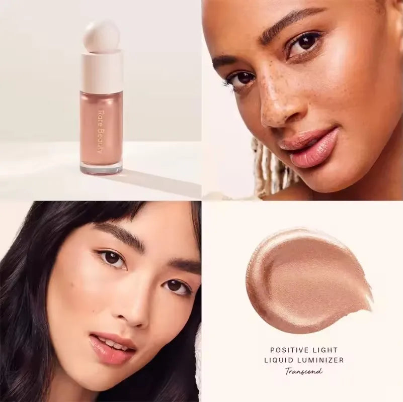 Bronceador Facial Rare Beauty, Contorno Líquido Resistente al Agua, Base de Maquillaje Natural, Corrector en Barra, Cosmético