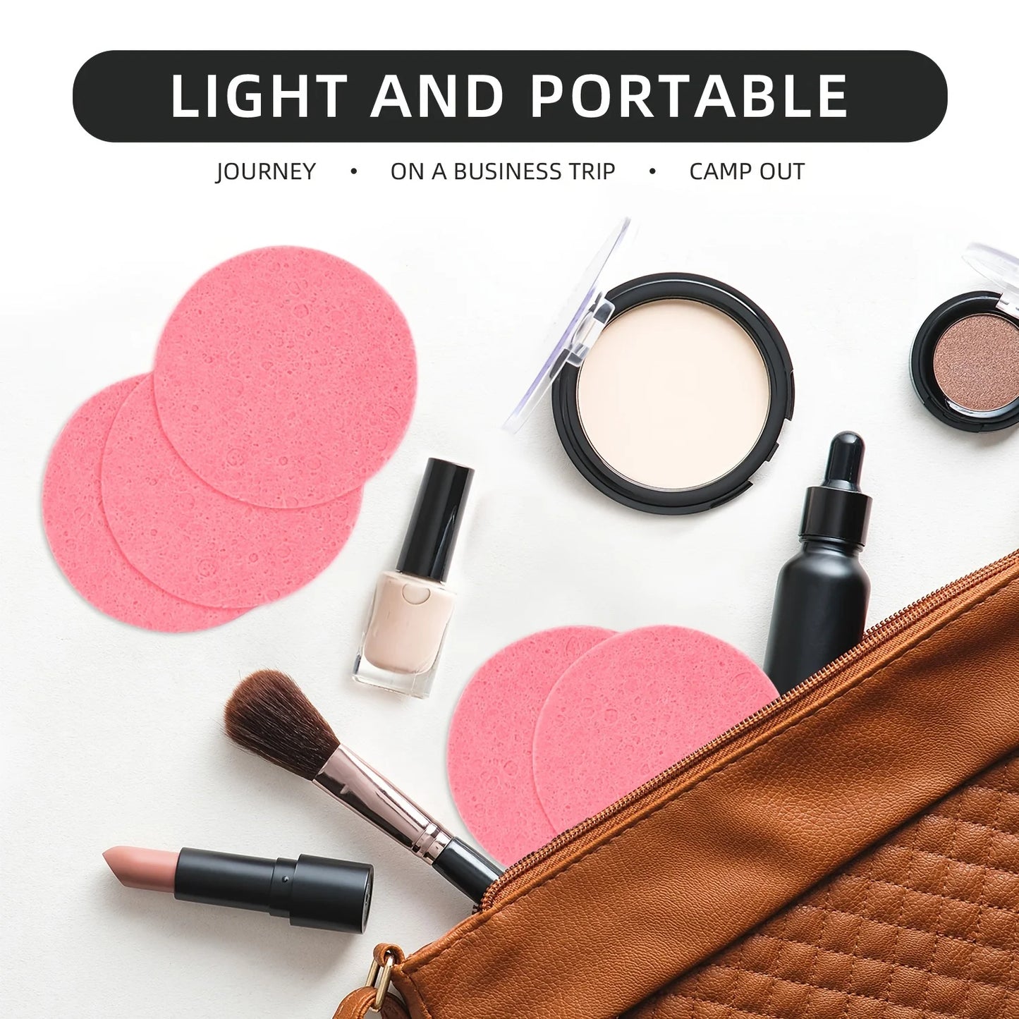 Esponjas Faciales Comprimidas (10/30 Piezas), Esponja de Limpieza Facial para SPA, Discos Exfoliantes para Remover Maquillaje, Herramienta de Masaje Facial para Cosmetólogos