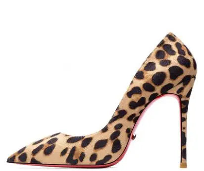 HLTINO, tacones altos de fondo rojo de 12cm, zapatos de lujo de cuero genuino, tacones de aguja súper altos para mujer con zapatos de tacón de primavera para mujer