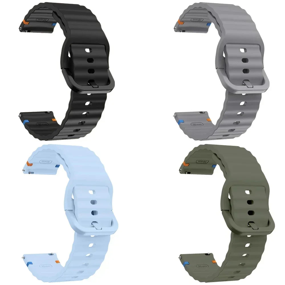 Correa de 22mm para Garmin Forerunner 570 47mm 265 255 M correa de reloj para Garmin Venu 3/Vivoactive 4 pulsera deportiva de silicona transpirable