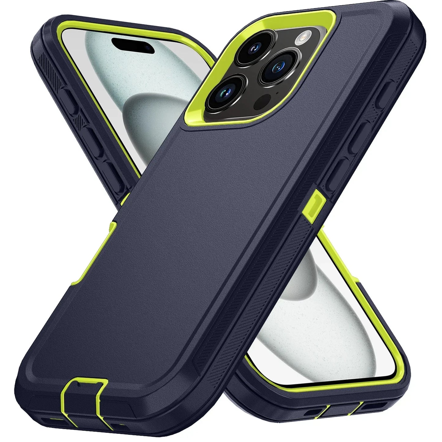 Otter Armor Box-funda de teléfono Defender a prueba de golpes para Iphone 16 11 12 13 14 15 Pro Max XSMAX 7 8 SE2 16E, funda trasera dura con Clip