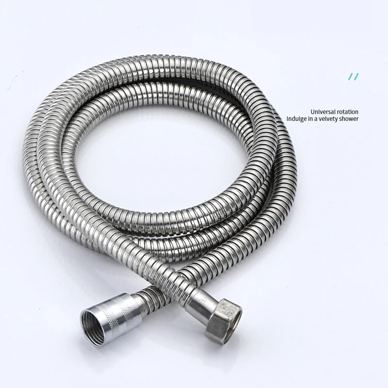 Cabezal de ducha de mano para baño de acero inoxidable SUS 304, boquilla rociadora de ahorro de agua de alta presión, cabezal de ducha de lluvia sobrealimentado