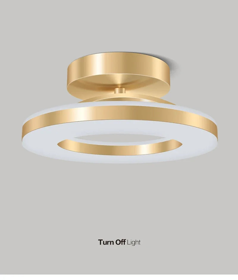 Lámpara de techo LED moderna, iluminación interior, decoración del hogar para dormitorio, mesa de comedor, sala de estar, balcón, pasillo, luz de techo