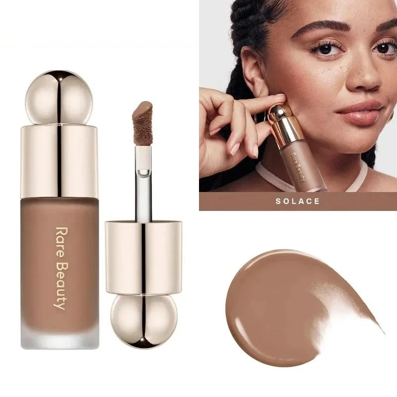 Bronceador Facial Rare Beauty, Contorno Líquido Resistente al Agua, Base de Maquillaje Natural, Corrector en Barra, Cosmético