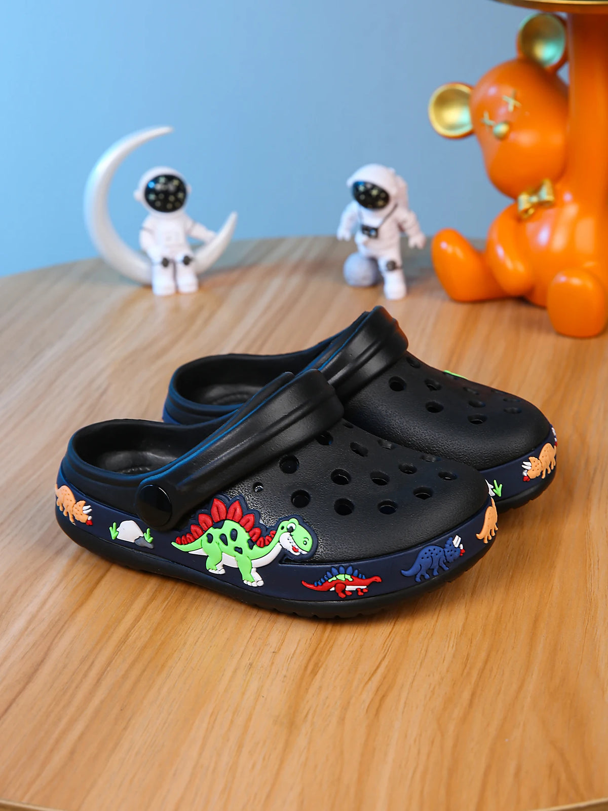 Sandalias antideslizantes para niños, zapatos de cueva de jardín, playa, ocio de dibujos animados, cómodos y ligeros, Verano