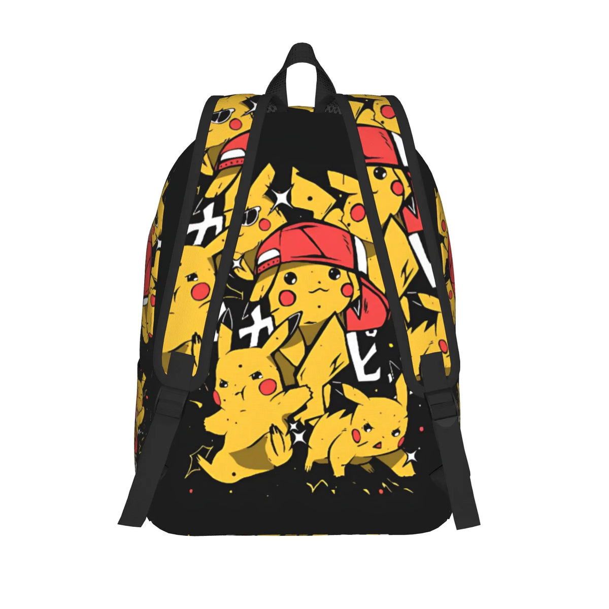 Mochila de moda Pokemon Pikachu, mochilas de alta calidad para escuela secundaria, mochila resistente para el hombro