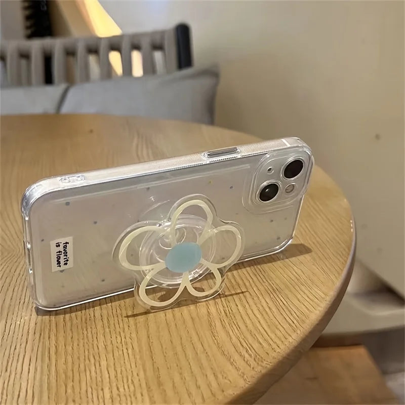 Mochila funda de teléfono de pato de dibujos animados para iPhone 14 Plus 7 8 X XS XR 11 12 13 Pro Max fundas de silicona con soporte