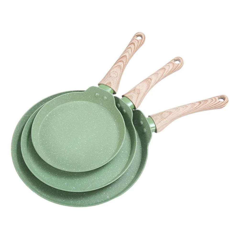 Olla para panqueques japonesa duradera de 6/8/10 pulgadas, sartén antiadherente fácil de limpiar, cocina para desayuno, Cocina de Inducción de Gas