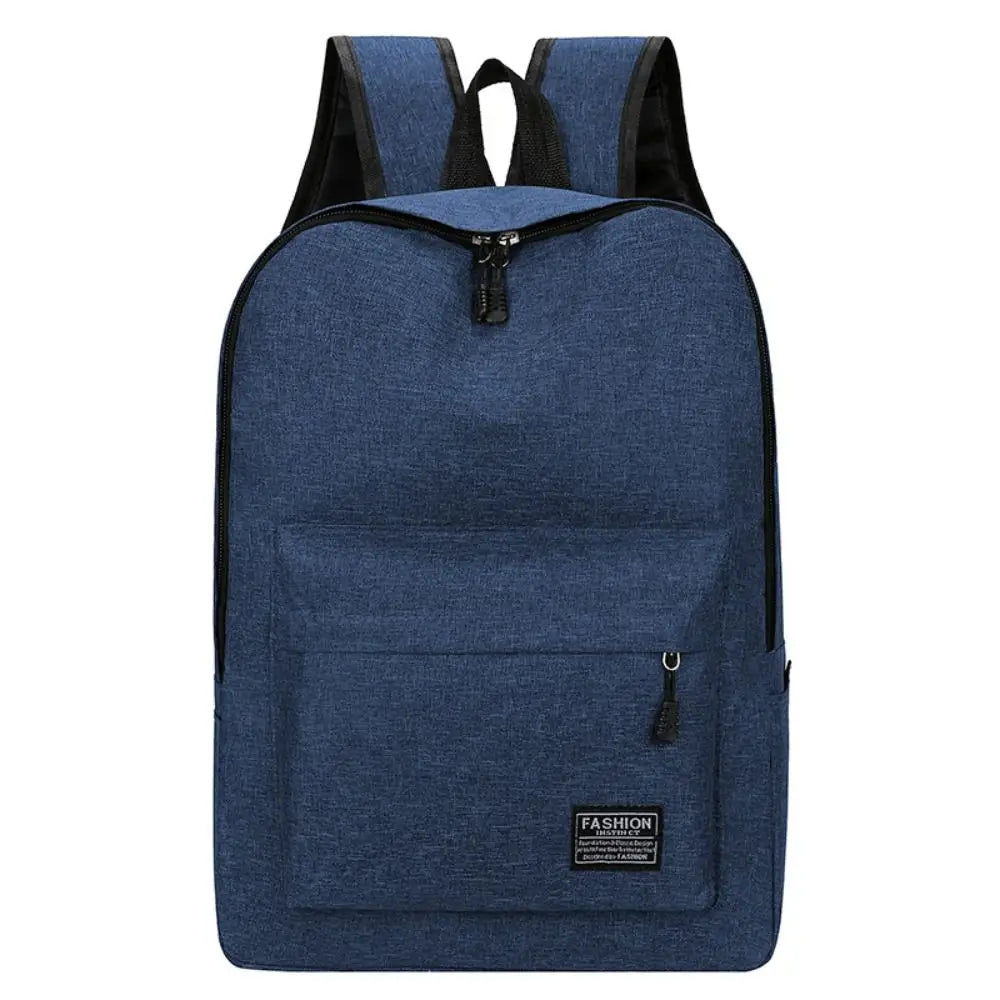 Mochila minimalista de moda para hombre, mochila versátil de gran capacidad para estudiantes, bolsa de viaje para ordenador, lavable, Unisex