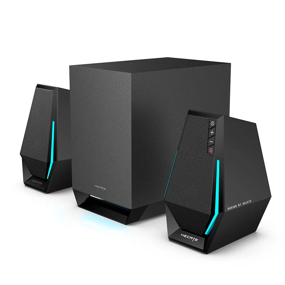 Caja de Sonido con Subwoofer para PC Edifier G1500 Max - Lotes de Alimentación con 30W RMS y Bluetooth 5.3