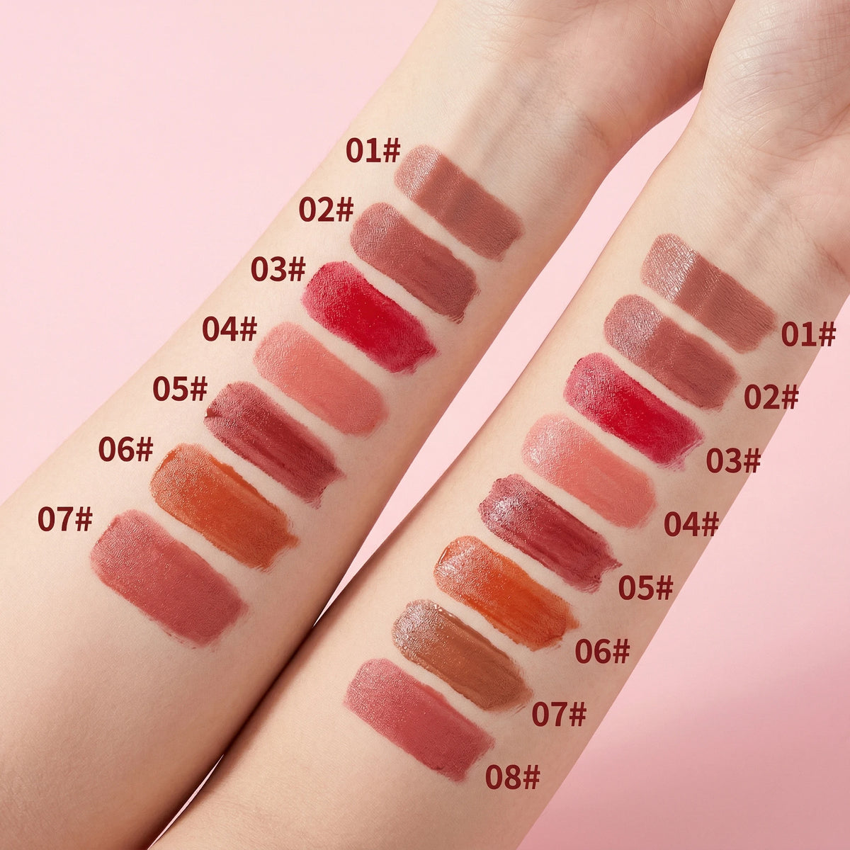 Brillo Labial Herorange Iced Tea, Hidratante, No Reseca, Aumenta el Volumen de los Labios, Estilo Coreano para Maquillaje Diario Natural