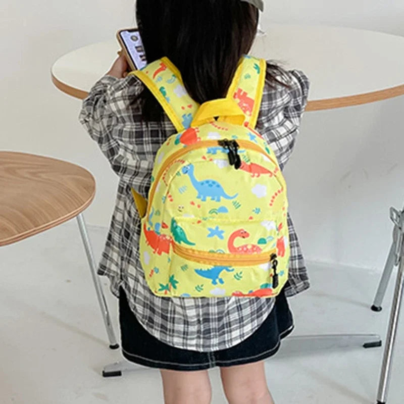 Mochila Infantil con Diseño de Dinosaurio y Unicornio, Linda Mochila Escolar para Niños y Niñas, Impermeable, para Jardín de Infancia