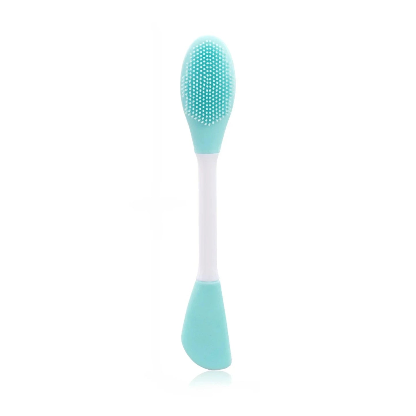 Cepillo para mascarilla Facial de doble cabezal, aplicador de silicona, cuchara, espátula, palo agitador, cuidado de limpieza Facial de la piel, herramientas de maquillaje para el hogar